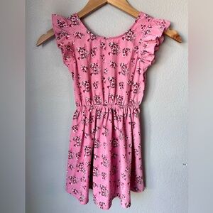 Girls Lily Bleu Pink and Floral Dress